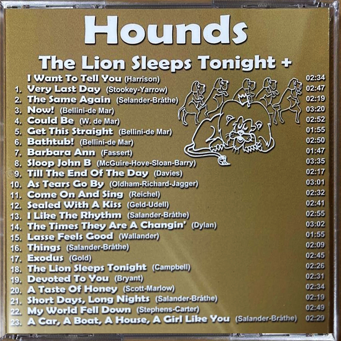 CD The Lion Sleeps...