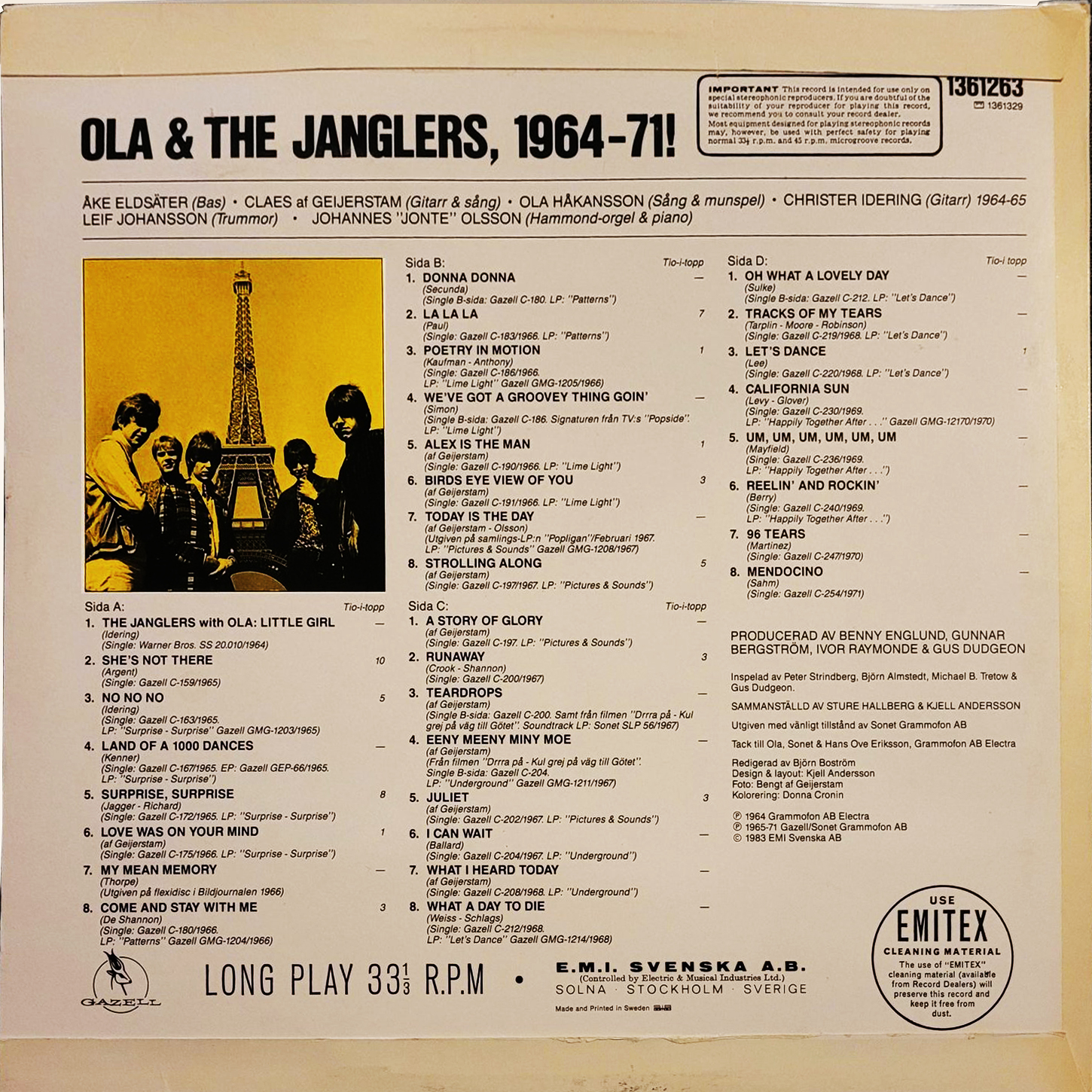 Ola & The Janglers 1964-71