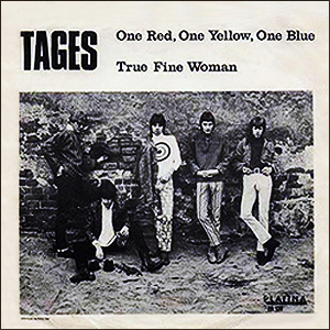 One red, One Yellow, One Blue